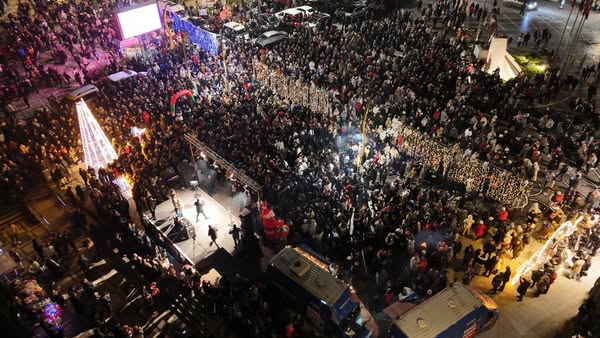 Silivri Yeni Yıla Coşkuyla “Merhaba” Dedi